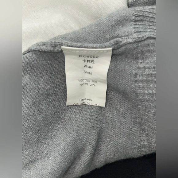 NWOT womens Long khaki Cardigan - Picture 5 of 5